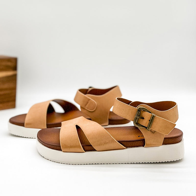 Not Rated Carmel Sandals in Nude