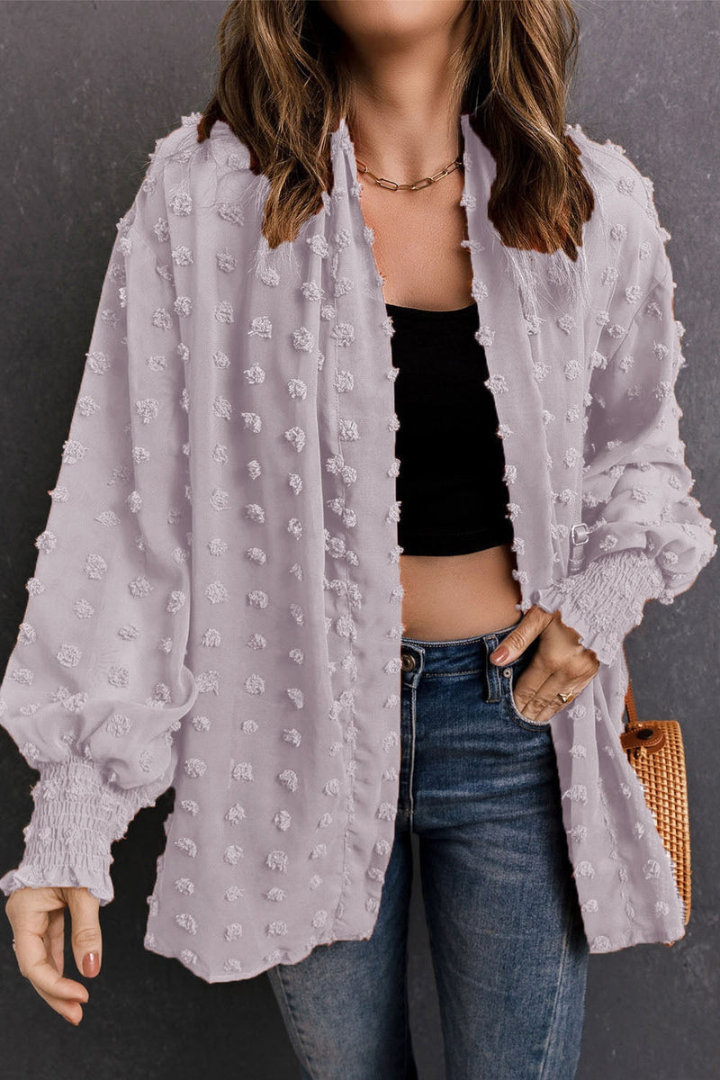 Swiss Dot Kimono Cardigan