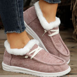 Holiday Wonder Fur Lined Slip Ons