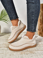 Warm and Toasty Lined Slip On Sneakers