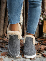 Toasty Toes Fur Lined Slip On Sneakers