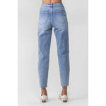 High Rise Mom Jeans- Trial Jean