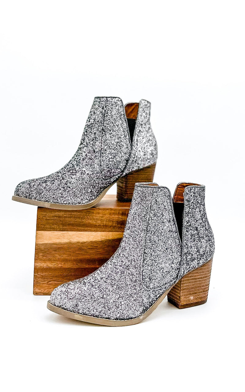 Not Rated Fiera Booties in Pewter