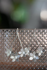 Shimmering Spring - Teardrop Earrings