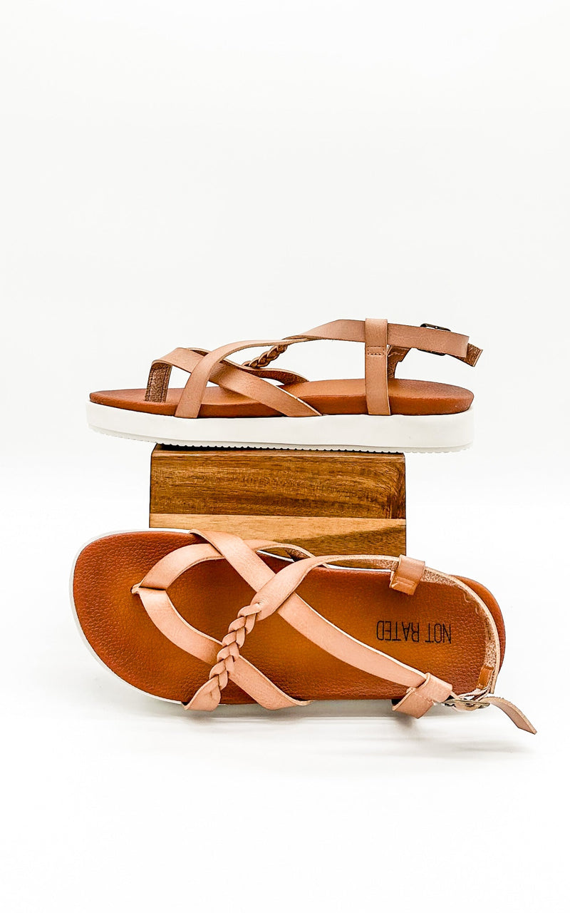 Not Rated Sela Sandal in Nude