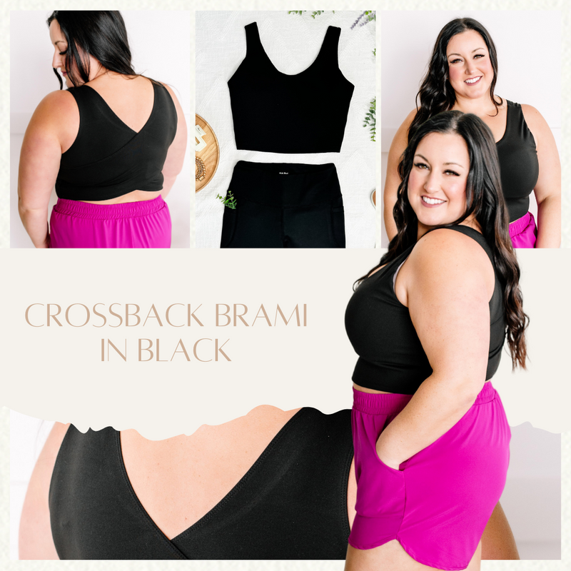 Crossback Brami In Black