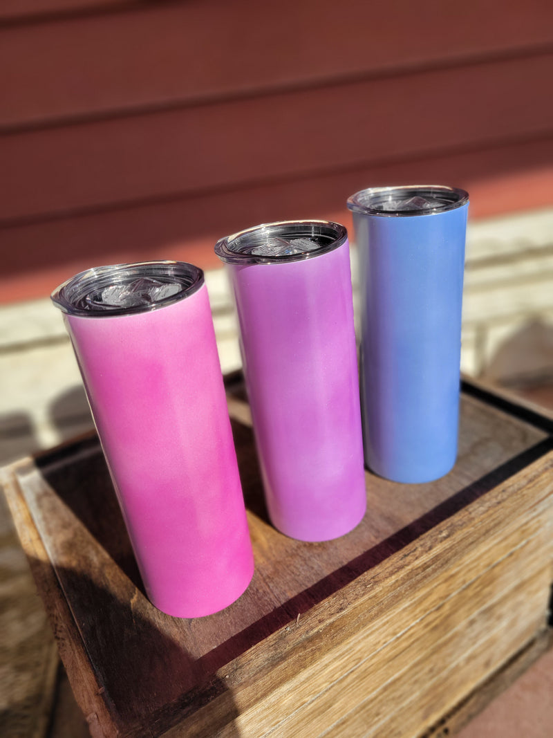 3 in 1 Pearl - UV - Glow in the Dark Tumblers