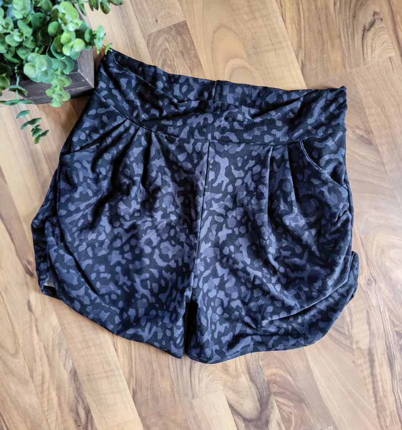 Blake Luxury in Leopard Shorts