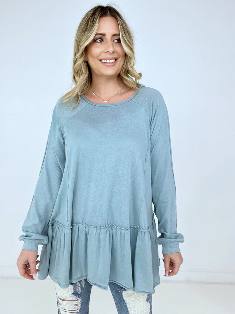 Put Me At Ease Jersey Tunic Top