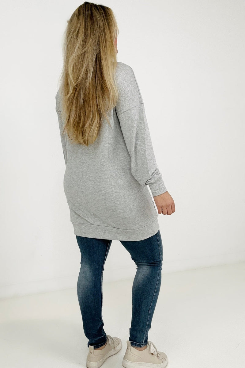 Lucky Day Longline Pullover