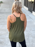 Give it My All Cami in Olive