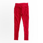 Take It Easy Tik-Tok Pocket Leggings in Red