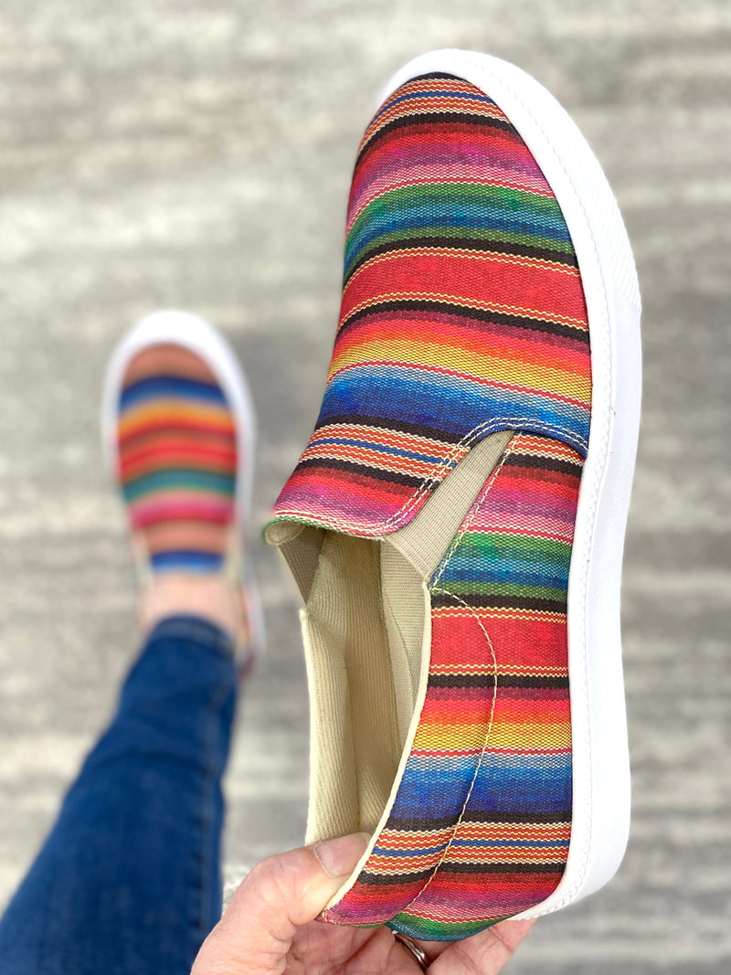 Take on the Day Sneakers in Serape