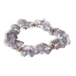 Charmed by Beauty Bracelet in Gray