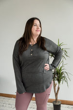 Everlasting Love Top in Charcoal