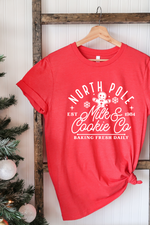 NORTH POLE COOKIE CO. TEE (BELLA CANVAS)