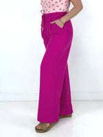 As Good As They Come Wide Leg Pants in Barbie Pink