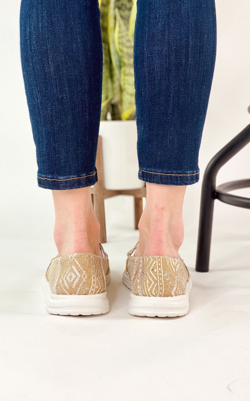 Gypsy Jazz Aztec Sneaker in Natural