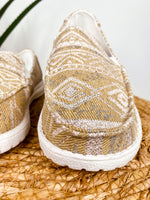 Gypsy Jazz Aztec Sneaker in Natural