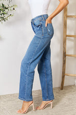Judy Blue High Waist Boot Cut Distressed Jeans