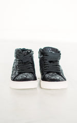 Corkys Imagine Sneaker in Black Metallic