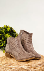 Not Rated Isabel Booties in Taupe