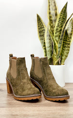 Corkys Rocky Booties in Olive