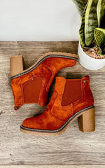Corkys Rocky Booties in Rust