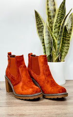 Corkys Rocky Booties in Rust