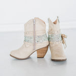 Not Rated Stash Bootie in Cream