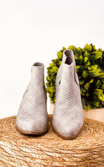 Not Rated Tarim Booties in Grey