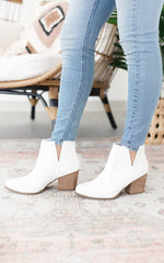 Not Rated Tarim Booties in White