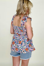 Floral Sweetheart Babydoll Tank